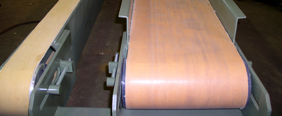 sawmill outfeed belt